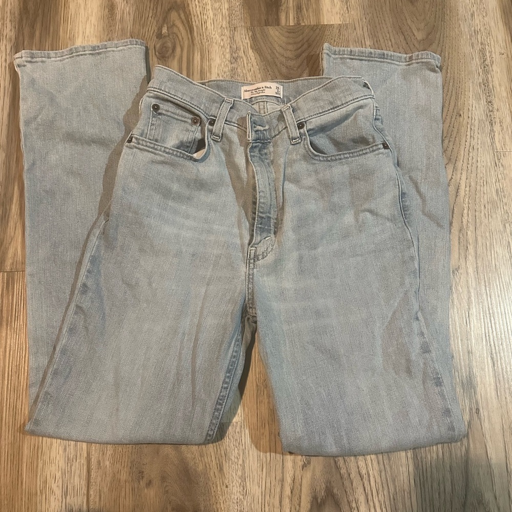 Abercrombie & Fitch Light Blue Denim Pants